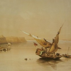 Approach to the Fortress of Ibrim